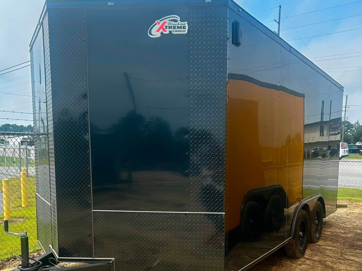 8.5′ × 16′ Enclosed Cargo